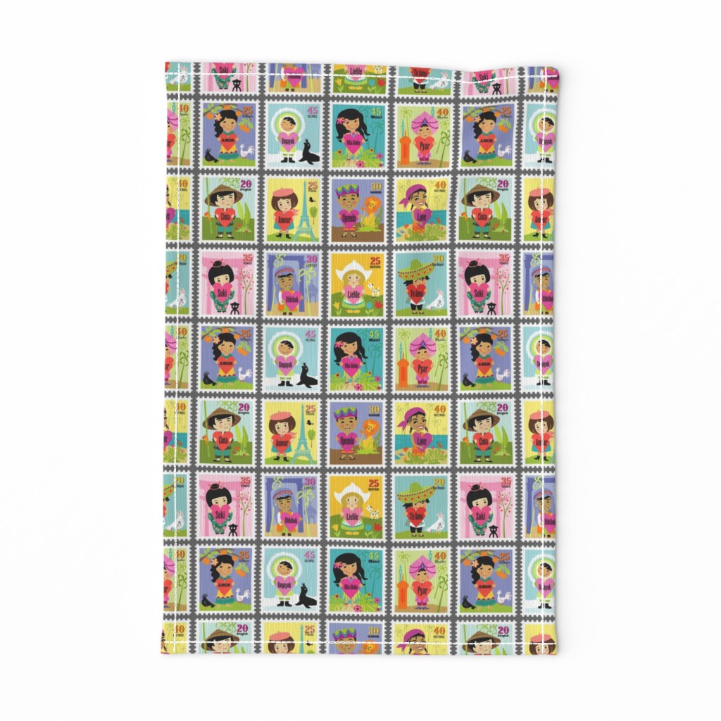 Wee World Children Stamps