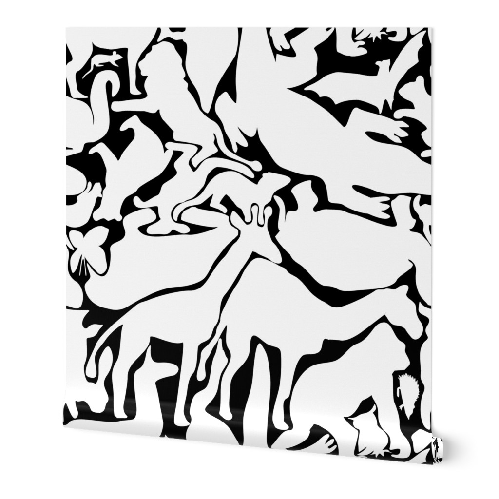 Animals Jigsaw, White