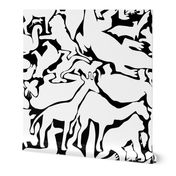 Animals Jigsaw, White