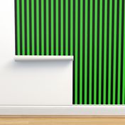 Stripes - Vertical - 1 inch (2.54cm) - Light Green  (#3Ad42d)