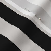 Stripes - Vertical - 1 inch (2.54cm) - Light Grey (#D9D6D4) & Black (#000000)