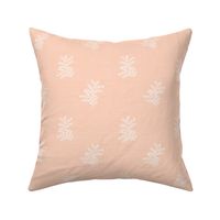 Delicate Fern in Peach