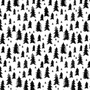 tree // trees black and white forest trees minimal kids nursery black and white nursery