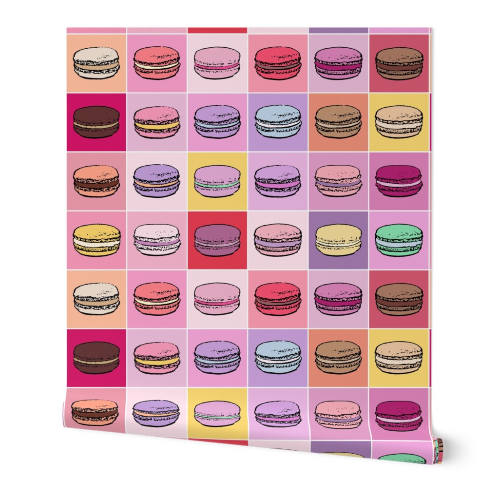 Pop Art Macarons: Retro Macaron Medley