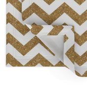 Glitter Chevron Gold