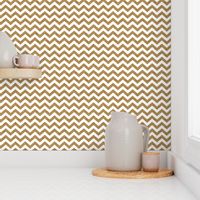 Glitter Chevron Gold