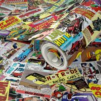 vintage comic book automotive