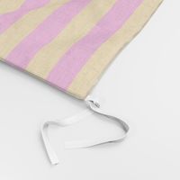 Stripes - Horizontal - 1 inch (2.54cm) - Pink (#FF00AA) and Light Orange (#FFAA00)