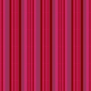 French Ticking ~ Courtesan and Claret Grosgrain on Eponine 