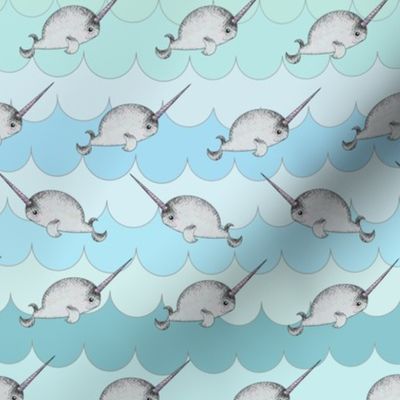 Narwhals in a Row