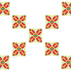 Asian Pattern Cross 1