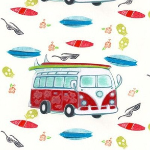 Surfer Van