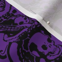 Skull & Tentacle in Hard Violet