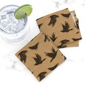 Burlap Crows