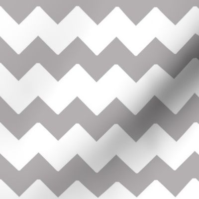 Grey Gray Chevron Zigzag Pattern