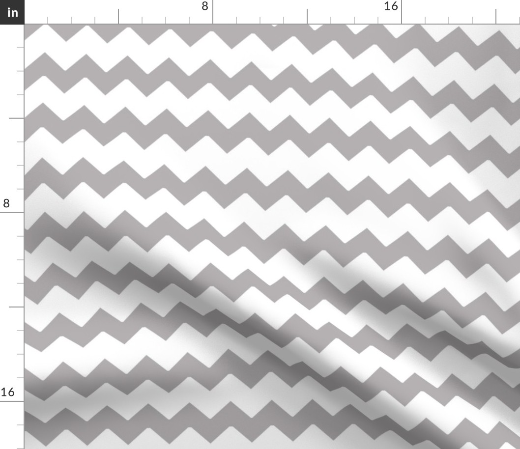 Grey Gray Chevron Zigzag Pattern