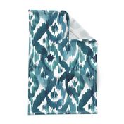 Ikat Diamonds Teal