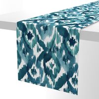 Ikat Diamonds Teal