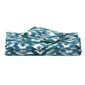 Ikat Diamonds Teal