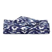 Ikat Diamonds Indigo Blue