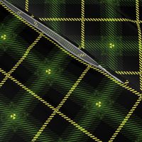 Radiation Plaid 219 Green Yellow Black