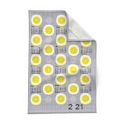 2021 lemon tea towel calendar