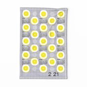 2021 lemon tea towel calendar