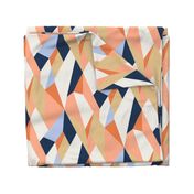 Moderne Geometric Wallpaper and Fabric