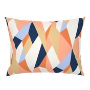 Moderne Geometric Wallpaper and Fabric