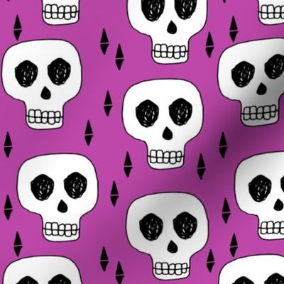 skull // skulls purple halloween  scary kids baby october halloween