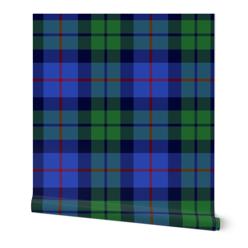 Morrison Hunting tartan / Green Morrison / Morrison Society, c.1880, 8"