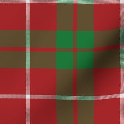 MacKinnon tartan #1, 6", 1842 Sobieski Stuarts