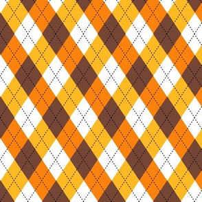 Candy Corn Argyle