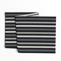 Midi Leaf - Stripe mono