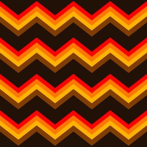 Orange chevron