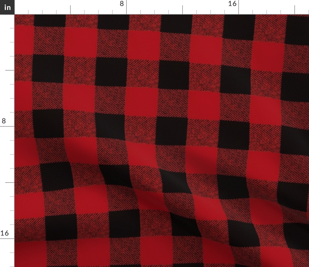 Buffalo Check / Red Flannel