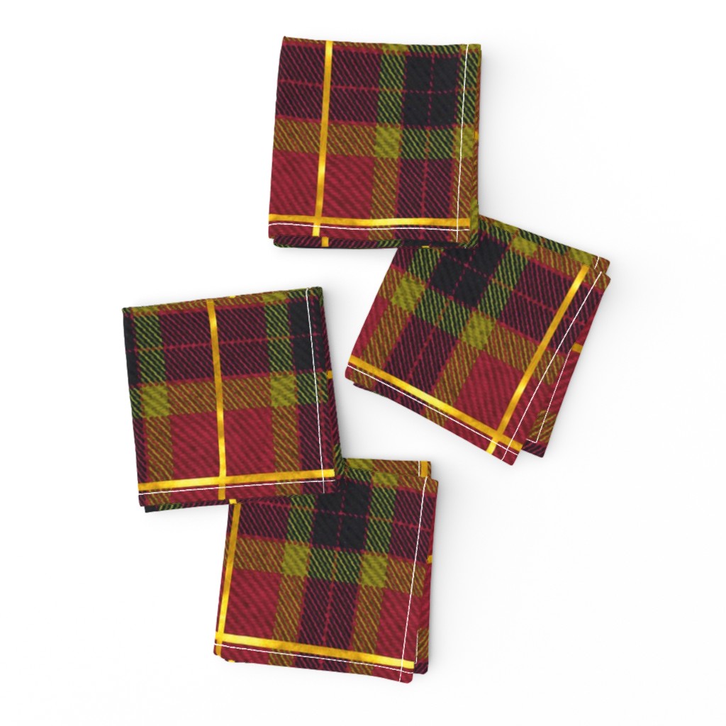 Gilded Holiday Tartan