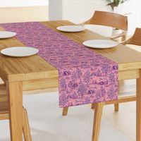 Pink and Purple Greyhound Toile