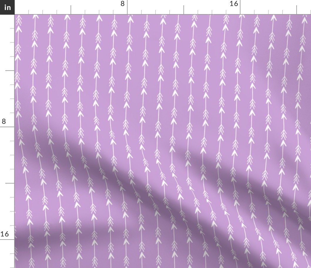 arrow stripes // girls purple arrows stripes