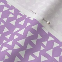 bow tri // pastel purple triangles bow tie tri 