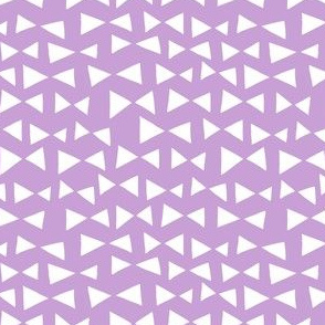 bow tri // pastel purple triangles bow tie tri 