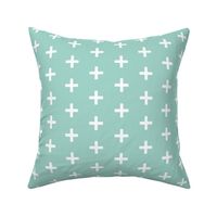 plus // plus sign swiss cross mint kids nursery baby