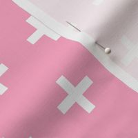 Swiss Cross - Pink by Andrea Lauren 