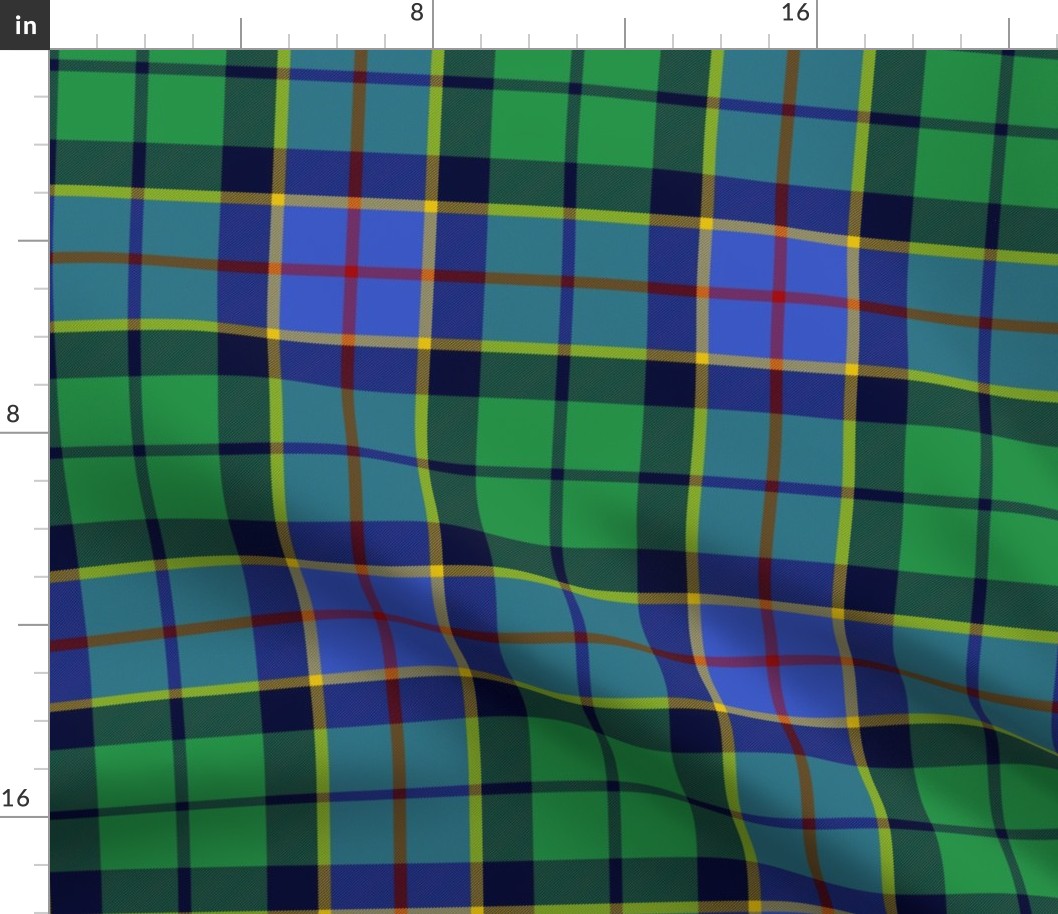 Birse tartan, 8"