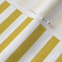 Stripes - Mustard Railroad (.5") by Andrea Lauren