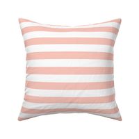 Stripes - Pale Pink - Railroad (One Inch) by Andrea Lauren