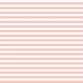 Stripes - Pale Pink Railroad (.5") by Andrea Lauren