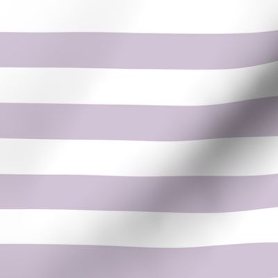 Stripes - Lavender - Railroad (One Inch) by Andrea Lauren