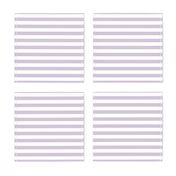 Stripes - Lavender - Railroad (.5") by Andrea Lauren