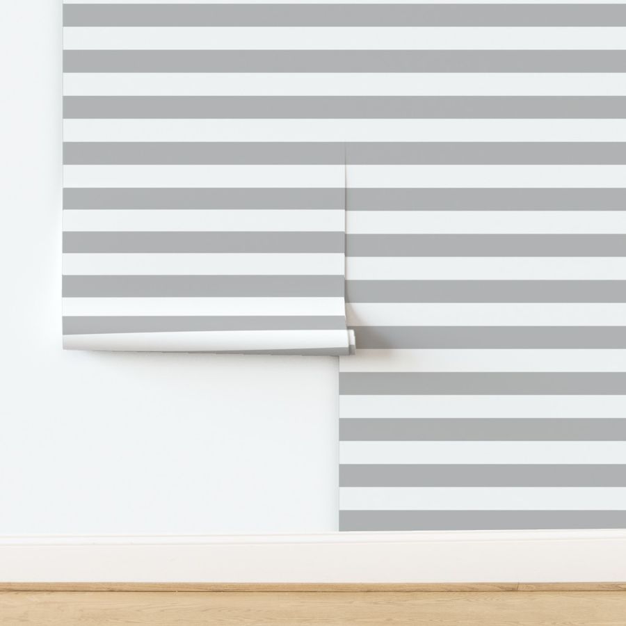 stripes // grey .5" 